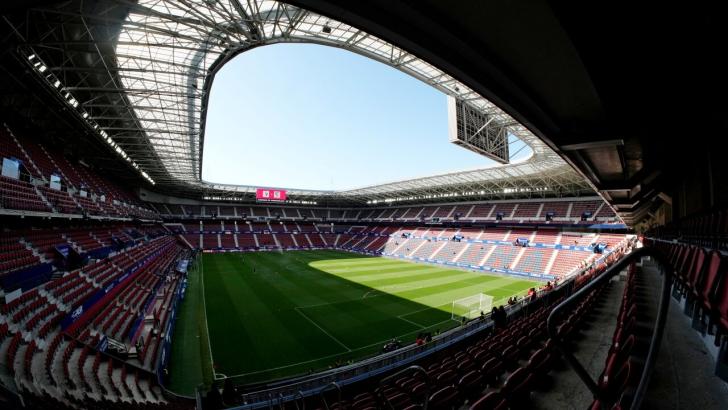 A view of Osasuna's Estadio El Sadar